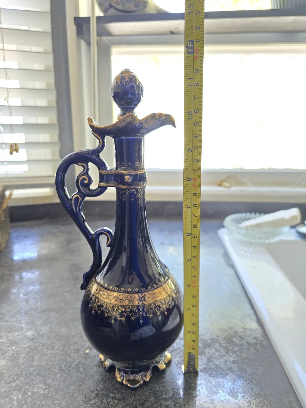 Rare antique French liqueur bottle
